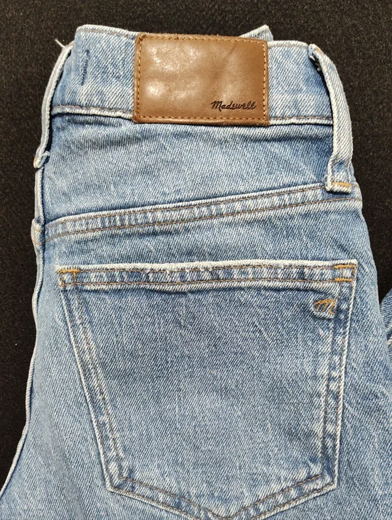 Madewell Women's The Perfect Vintage Jean Mid Rise Med Indigo Wash Jeans, 23P - Picture 2 of 13
